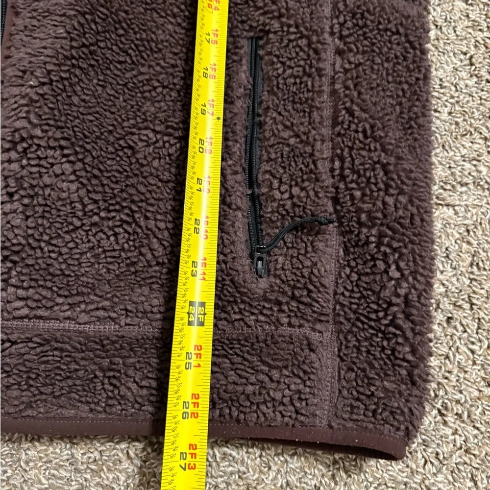The North Face Mens Extreme Pile Full Zip Coal Brown Fleece Jacket